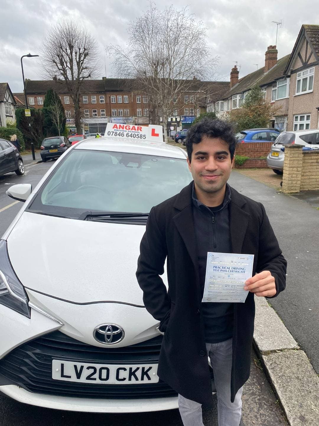 Manual driving test pass