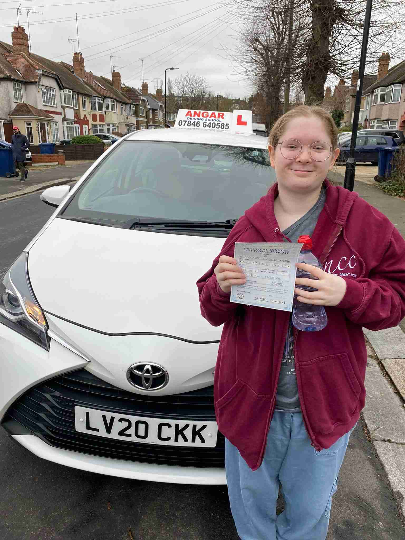 Manual driving test pass