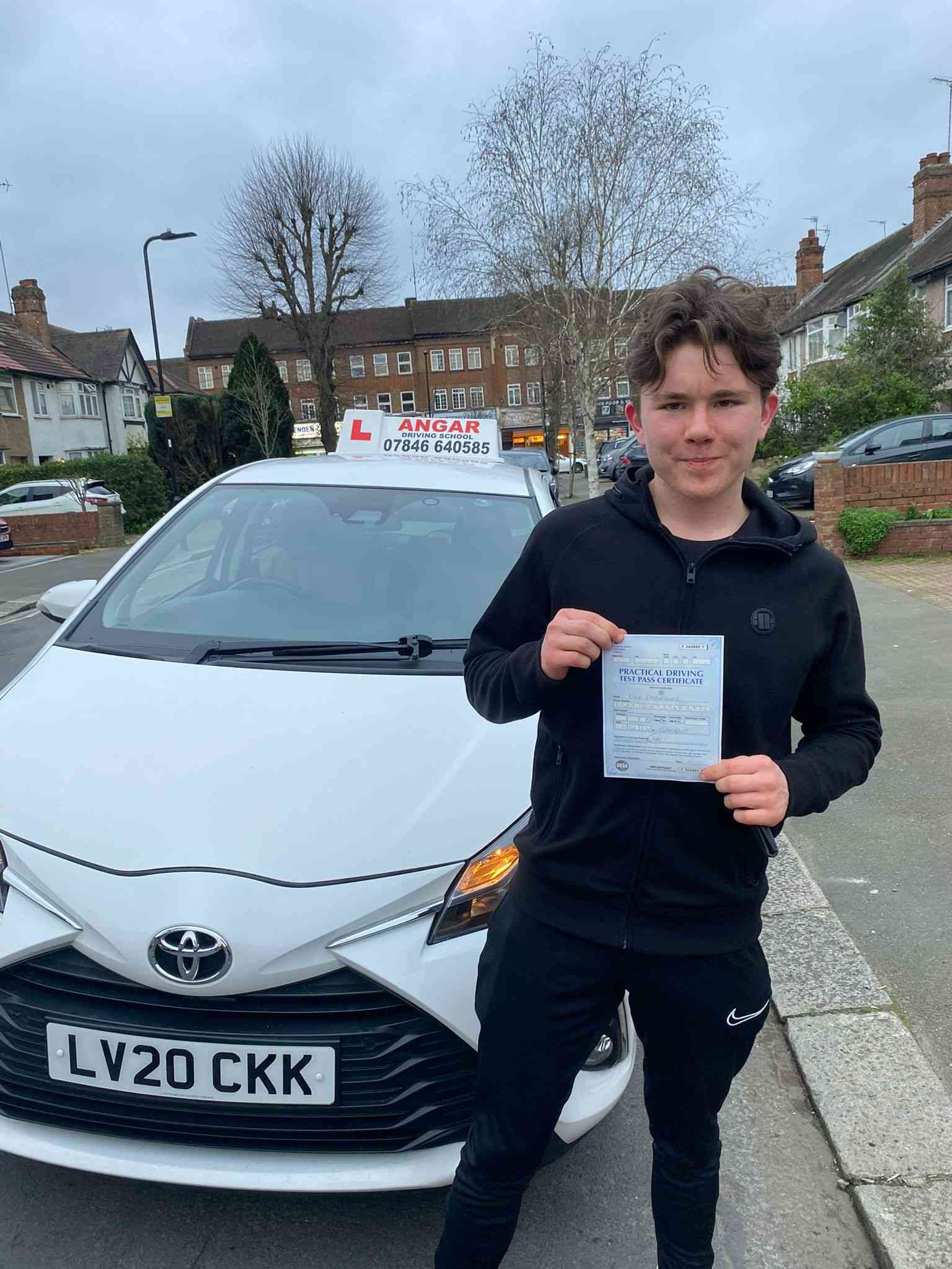 Manual driving test pass