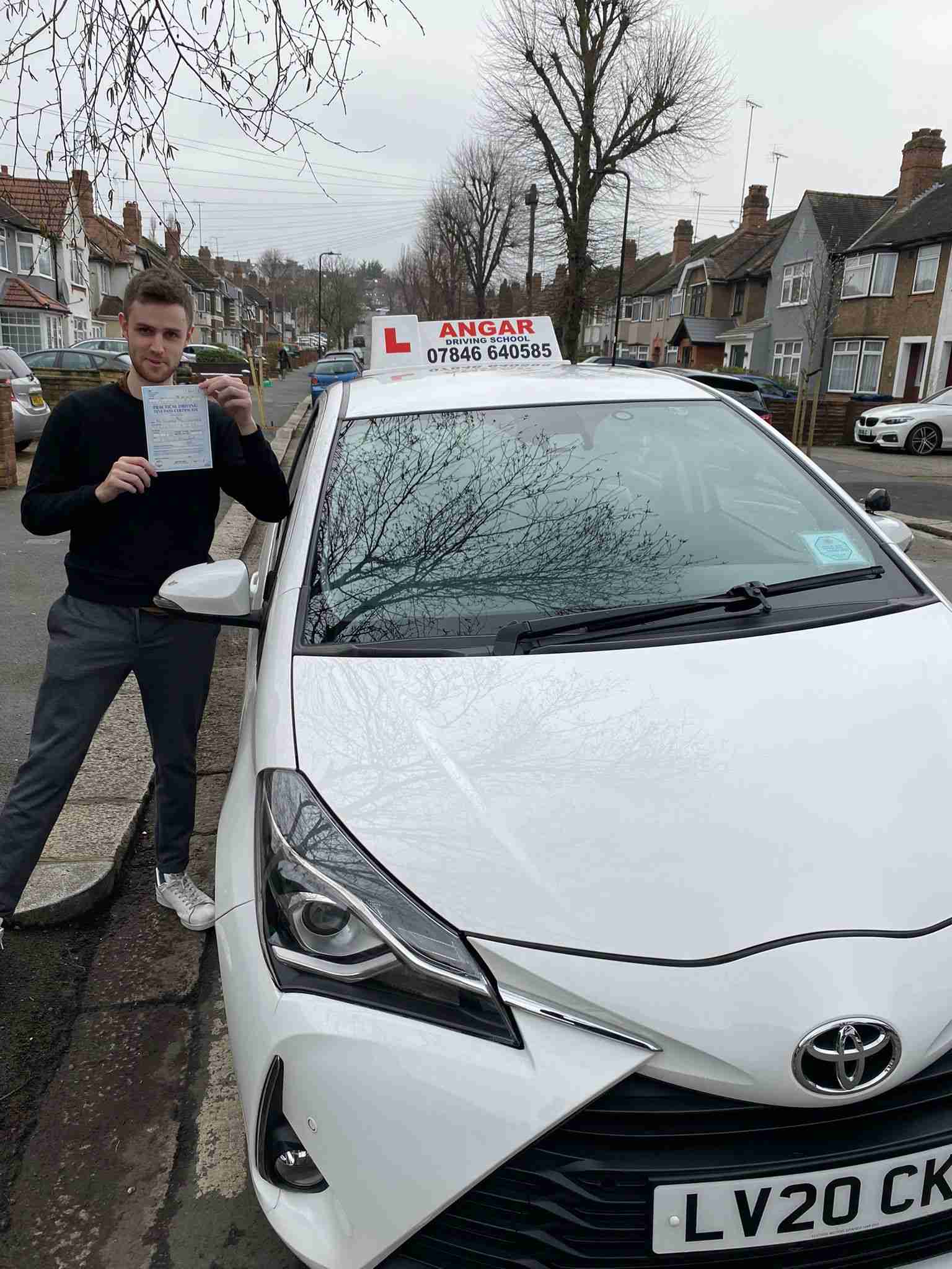 Manual driving test pass