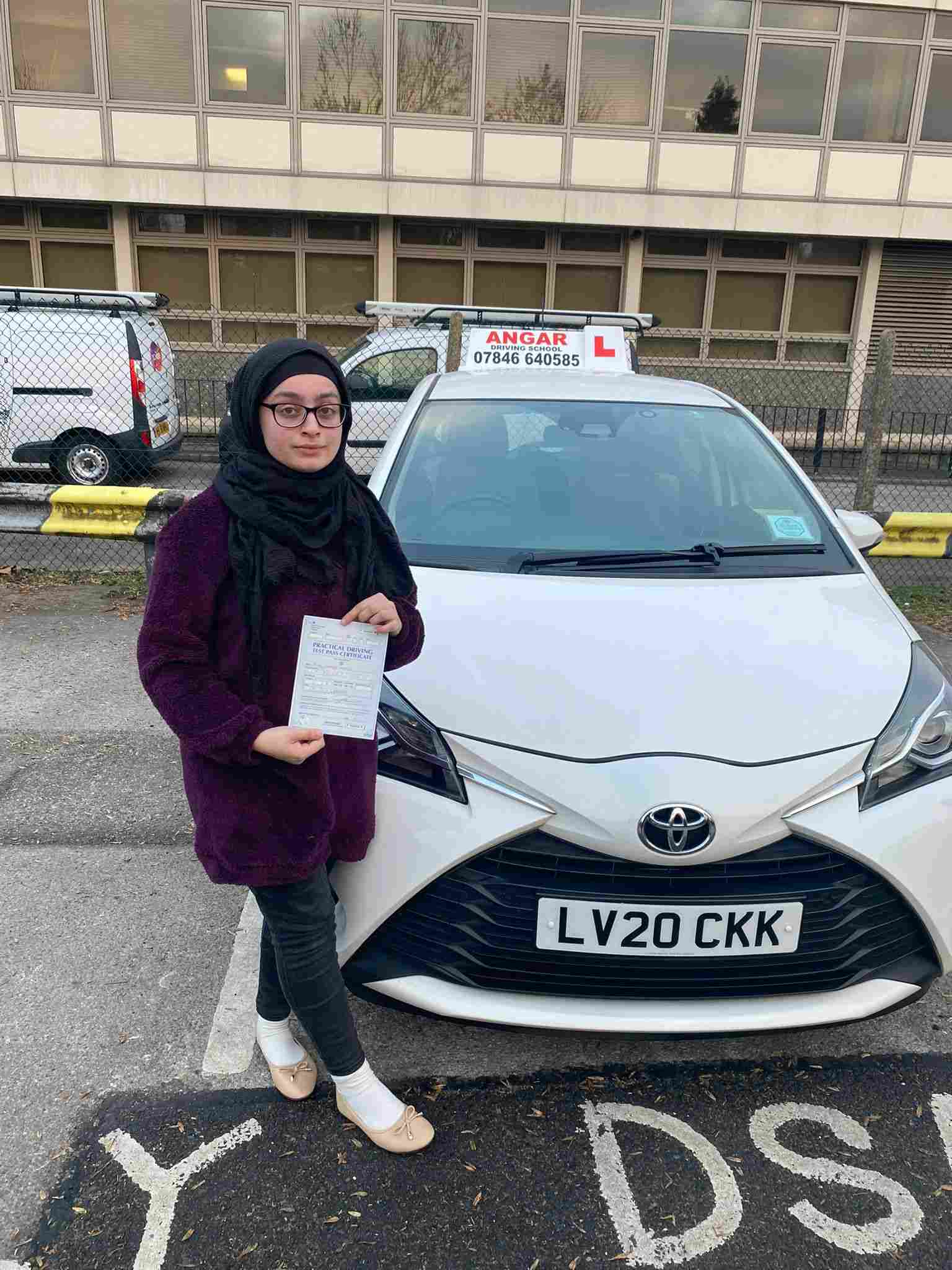 Manual driving test pass