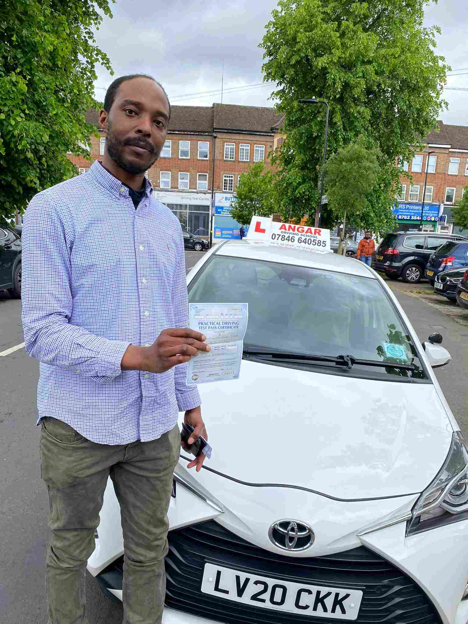Manual driving test pass