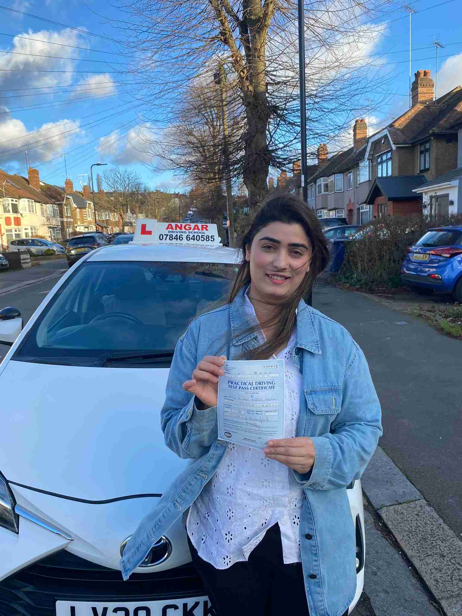 Manual driving test pass