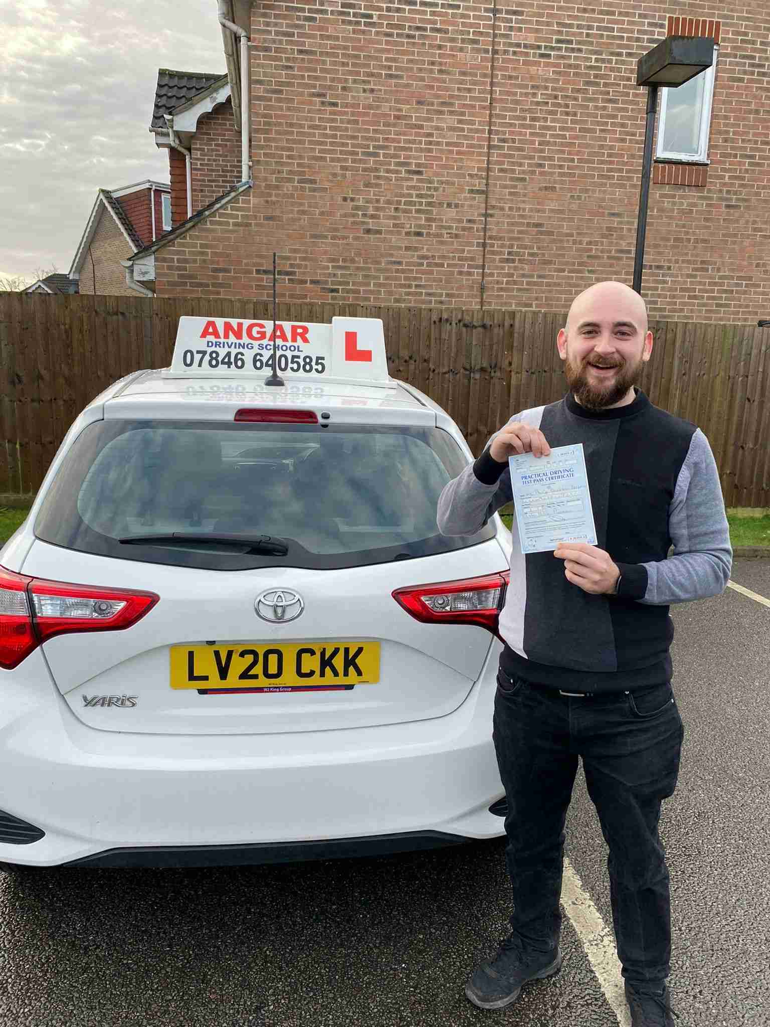 Manual driving test pass