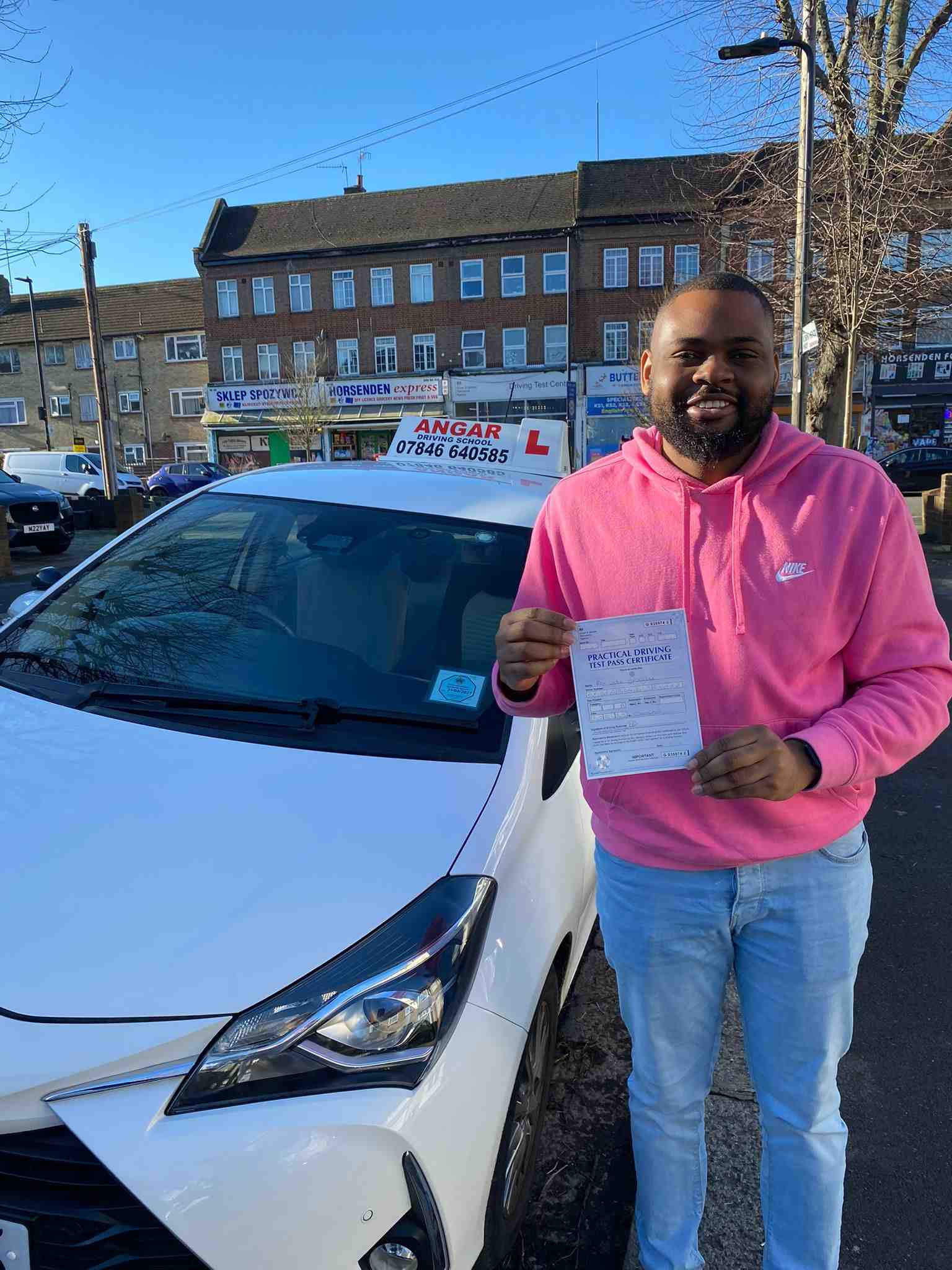 Manual driving test pass