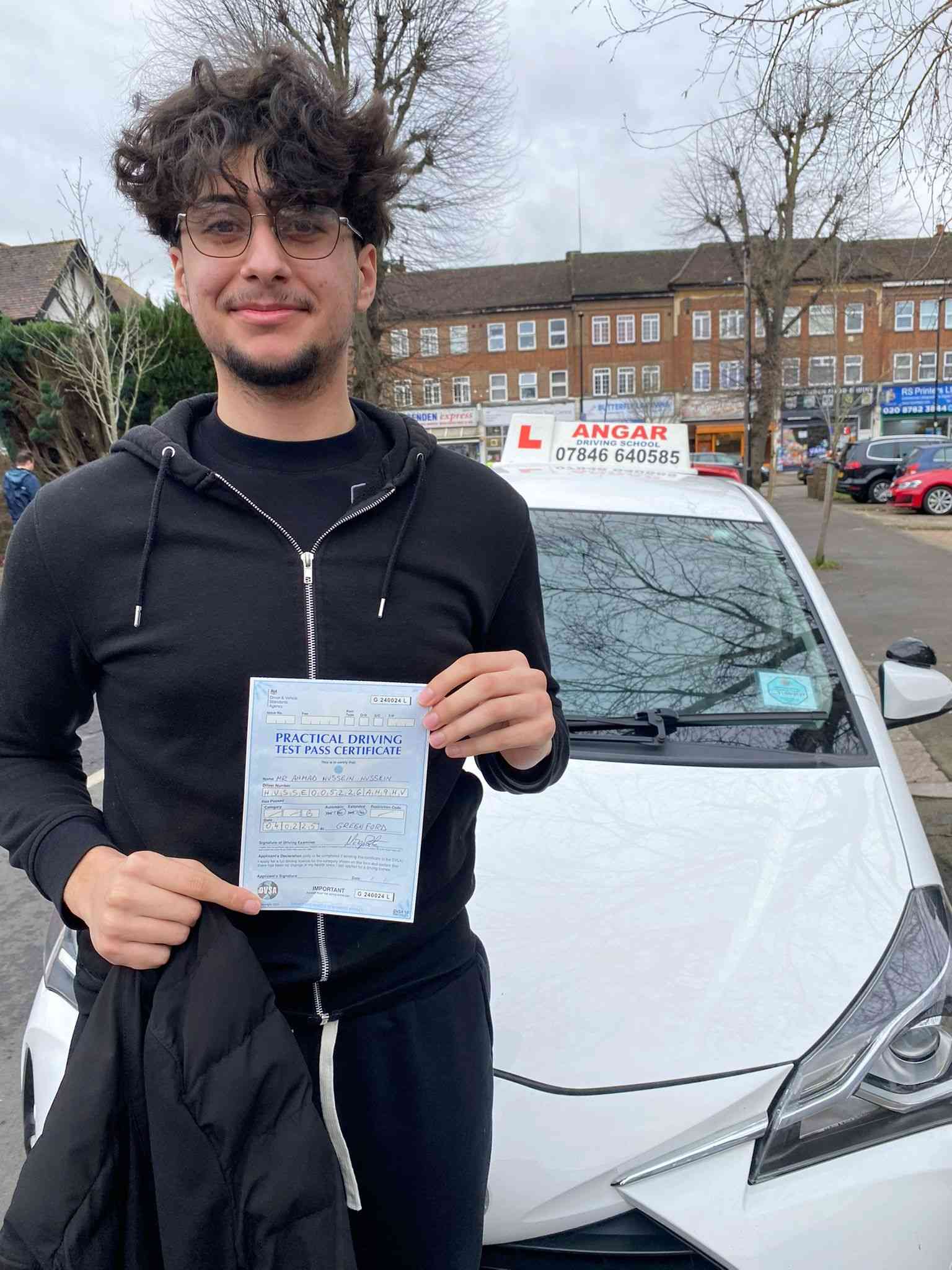 Manual driving test pass