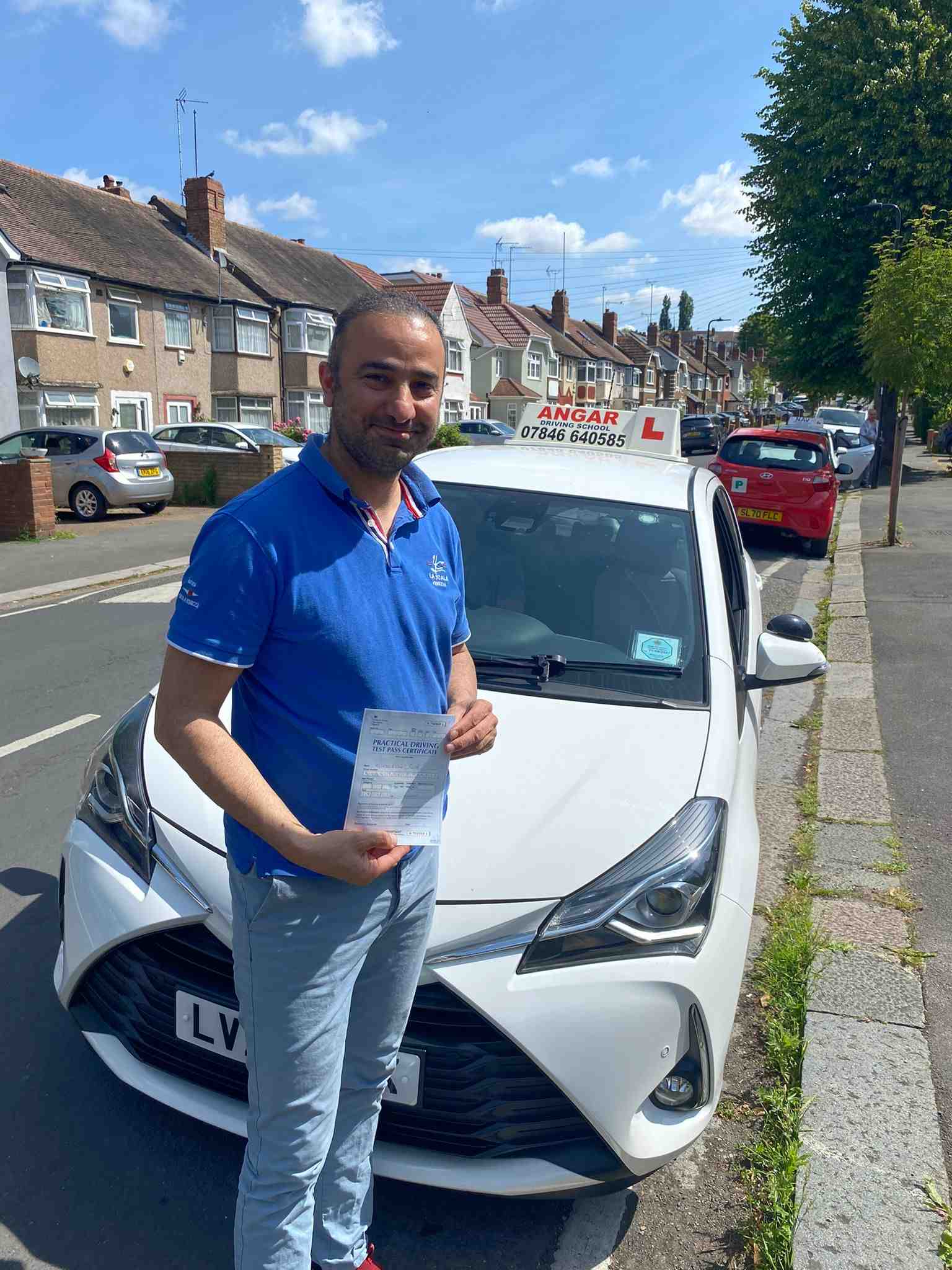 Manual driving test pass