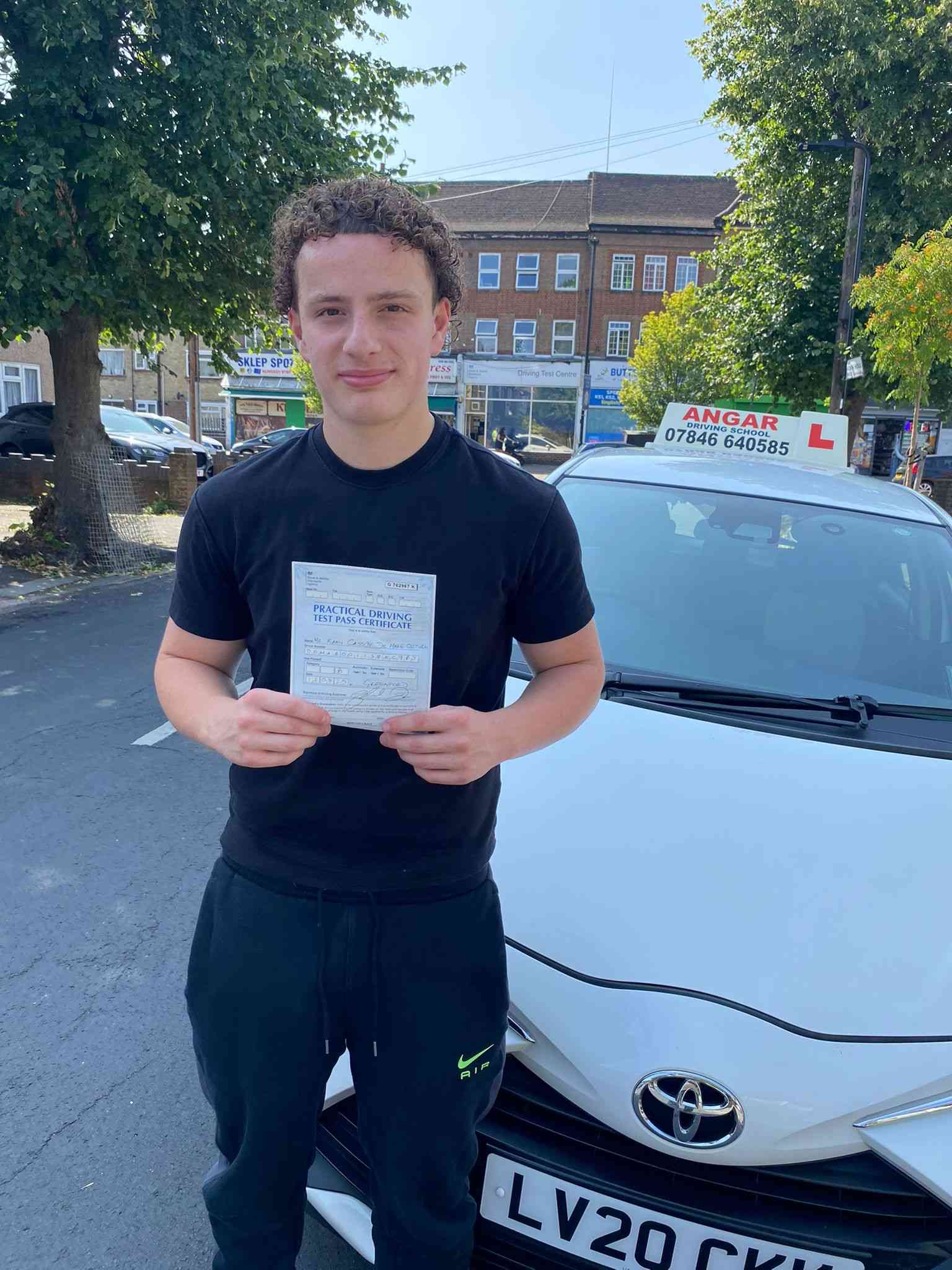 Manual driving test pass