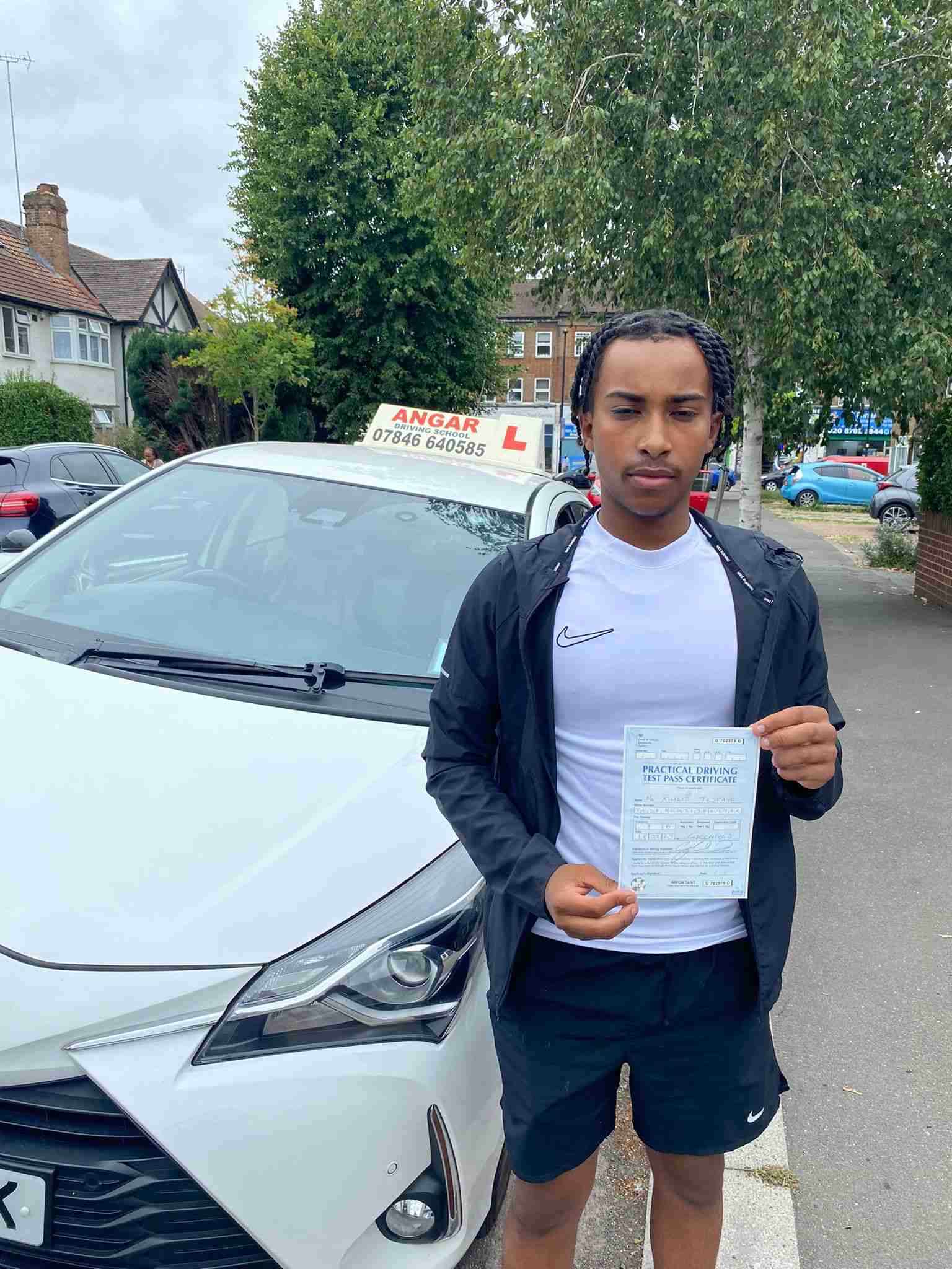 Manual driving test pass